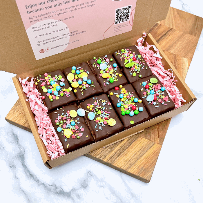 RD 8 Birthday sprinkle brownies - EU