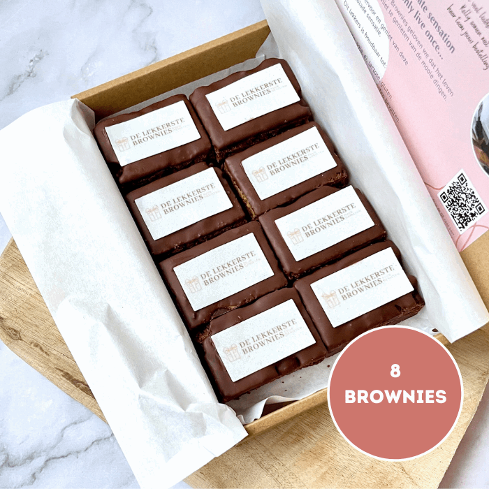 Postal - Brownies 8 pieces branded - EU