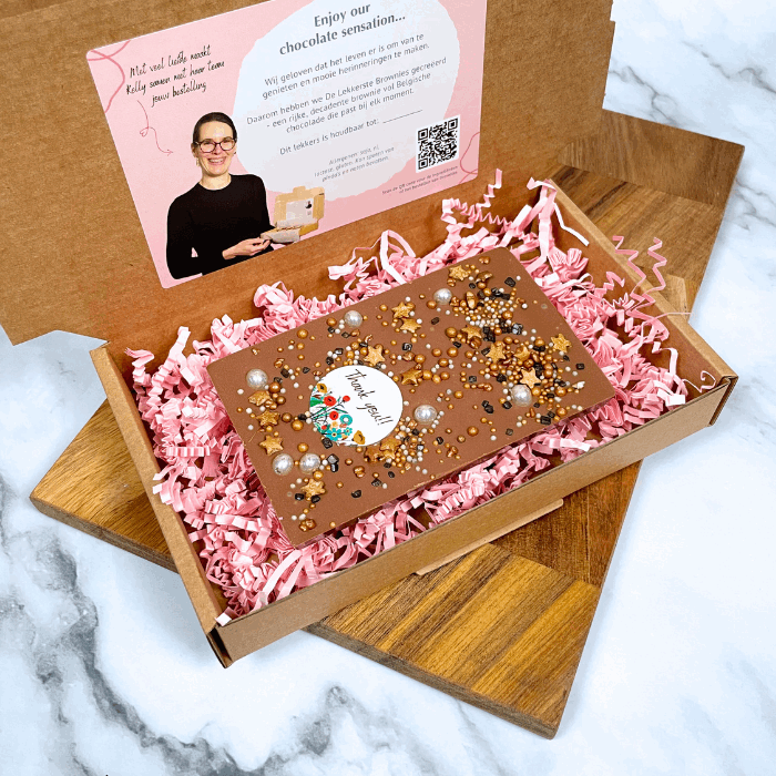 Postal - Thank You chocolatebar - EU