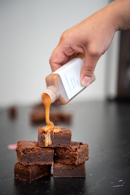 Klassieke brownies met caramelsaus | De Lekkerste Brownies