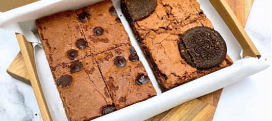 Brownies bestellen in 3 eenvoudige stappen.