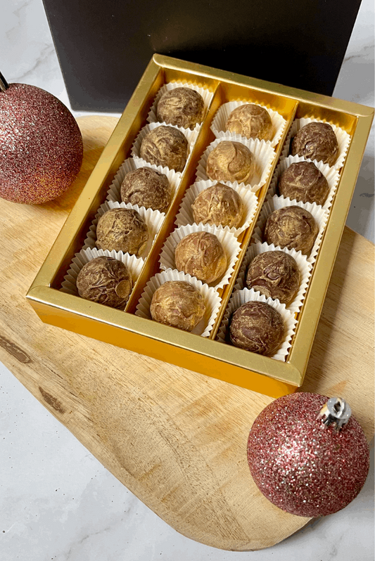 chocolade truffels kerstbonbons