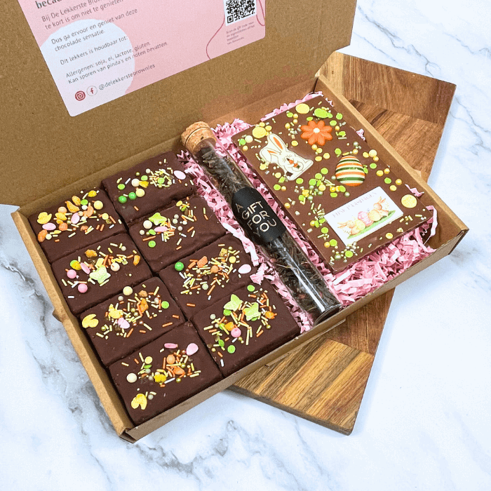 Paas geniet box | De Lekkerste Brownies